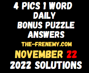 4 Pics 1 Word Daily November 22 2022 Answers Frenemy