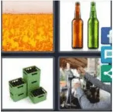 4 Pics 1 Word 4 Letter Answer beer