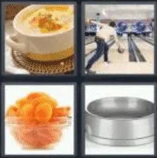 4 Pics 1 Word 4 Letter Answer bowl