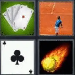 4 pics 1 word 3 letter ace