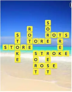 Wordscapes Beach 14 Level 302 answers