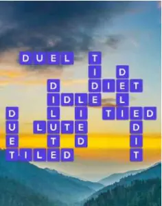 Wordscapes Crest 6 Level 326 answers