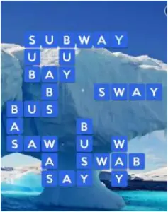 Wordscapes White 7 Level 455 answers