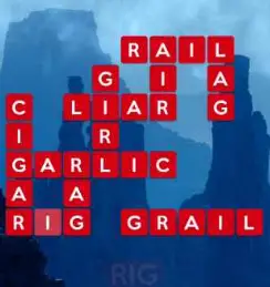 wordscapes cliff 16 level 144 answers