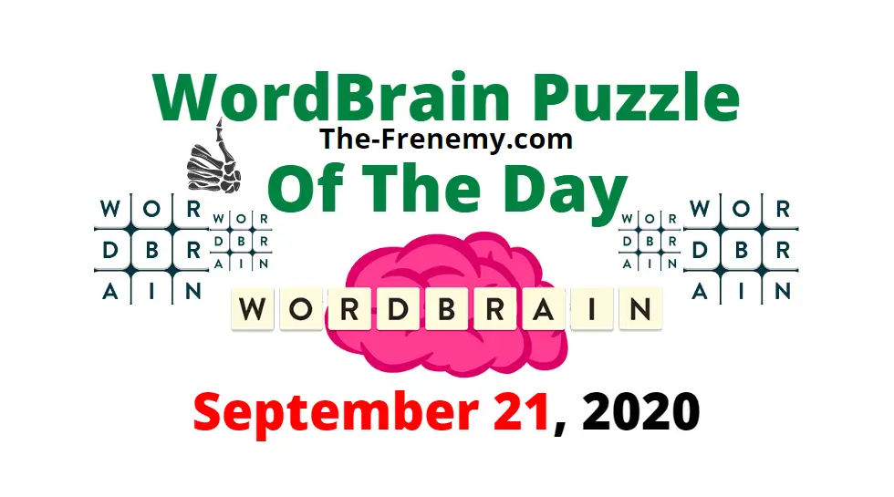 Wordbrain Puzzle Of The Day September 21 2020
