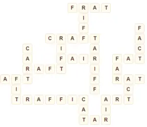 Wordscape Aloft 16 level 5632 answers