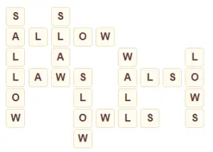 Wordscape Flow 11 level 5659 answers