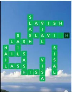 Wordscapes Aerial 16 Level 3888 answers