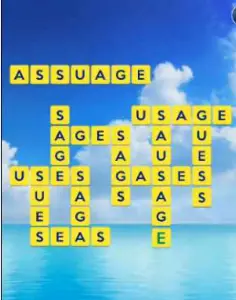 Wordscapes Aqua 8 Level 1256 answers