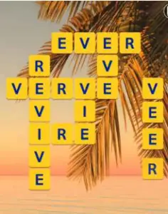 Wordscapes Beach 5 Level 2661 answers
