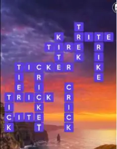 Wordscapes Bright 10 Level 2106 answers