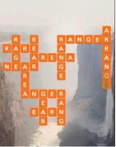 Wordscapes Chasm 14 Level 4190 answers