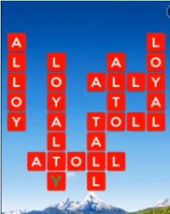 Wordscapes Climb 12 Level 1052 answers