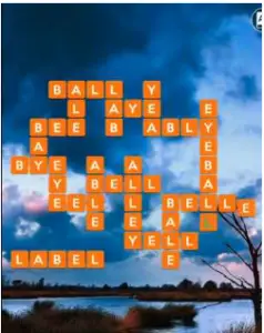 Wordscapes Cover 4 Level 2228 answers