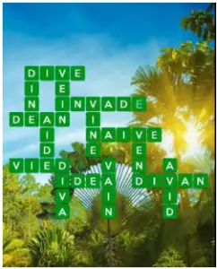 Wordscapes Frond 14 Level 3102 answers