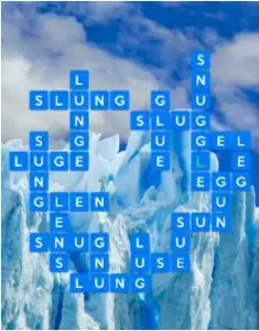 Wordscapes Ice 12 Level 4396 answers
