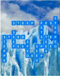 Wordscapes Ice 4 Level 4388 answers