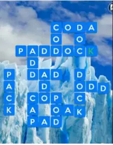 Wordscapes Ice 5 Level 4389 answers