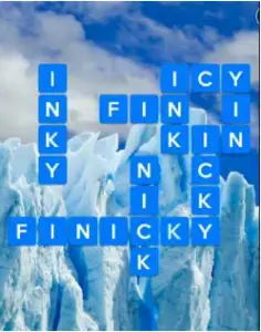 Wordscapes Ice 7 Level 4391 answers