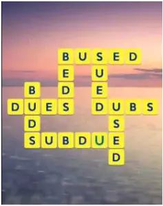 Wordscapes Pebble 3 Level 1267 answers