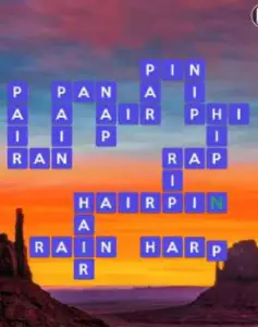 Wordscapes Pyre 12 Level 3612 answers