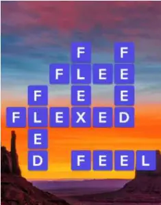 Wordscapes Pyre 15 Level 3615 answers