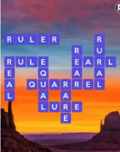 Wordscapes Pyre 6 Level 3606 answers