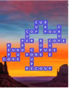 Wordscapes Pyre 8 Level 3608 answers