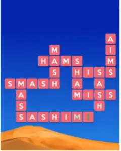 Wordscapes Sand 16 Level 800 answers