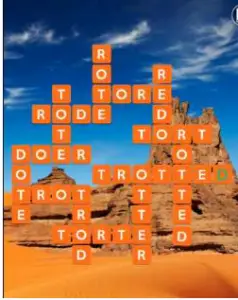 Wordscapes Sand 8 Level 2344 answers