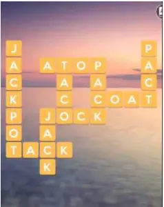 Wordscapes Sea 6 Level 4150 answers