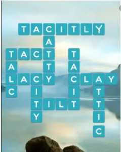 Wordscapes Serene 12 Level 1004 answers