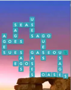 Wordscapes Serene 8 Level 1960 answers