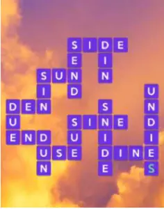 Wordscapes Sol 10 Level 4442 Answers