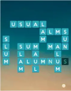 Wordscapes Sol 13 Level 3725 answers