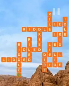 Wordscapes Swept 8 Level 4744 Answers