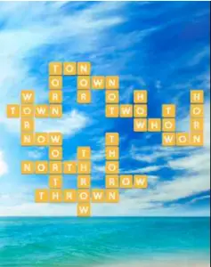 Wordscapes Tide 6 Level 4134 answers