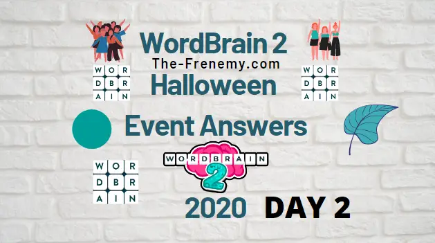 Wordbrain 2 Halloween Day 2 Answers October 2020