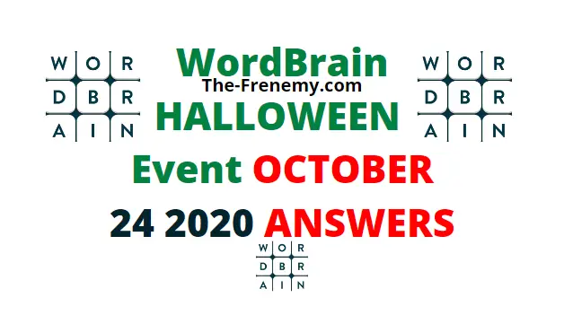 Wordbrain Halloween October 24 2020 Answers Daily