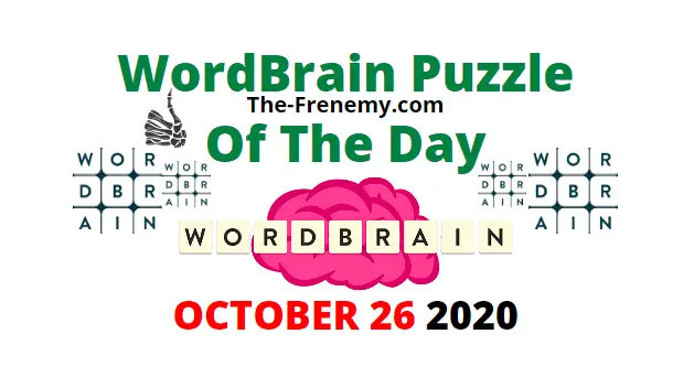 Wordbrain Puzzle Of the Day October 26 2020 Daily