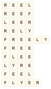 Wordscapes Above 15 level 9087 answers