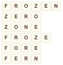 Wordscapes Air 5 level 7525 answers