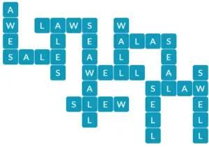 Wordscapes Azure 2 level 17106 answers