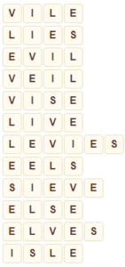 Wordscapes Azure 3 level 7043 answers