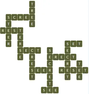 Wordscapes Azure 5 level 15077 answers