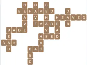Wordscapes Bark 10 level 15882 answers