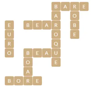 Wordscapes Beach 9 level 15145 answers