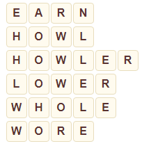 Wordscapes Frond 1 level 6129 answers