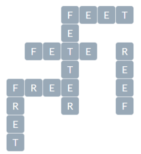 Wordscapes Frost 15 level 17743 answers