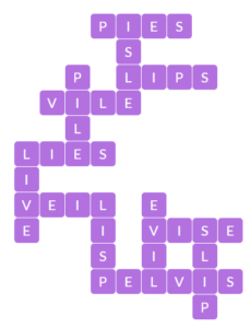 Wordscapes Gift 4 level 18324 answers